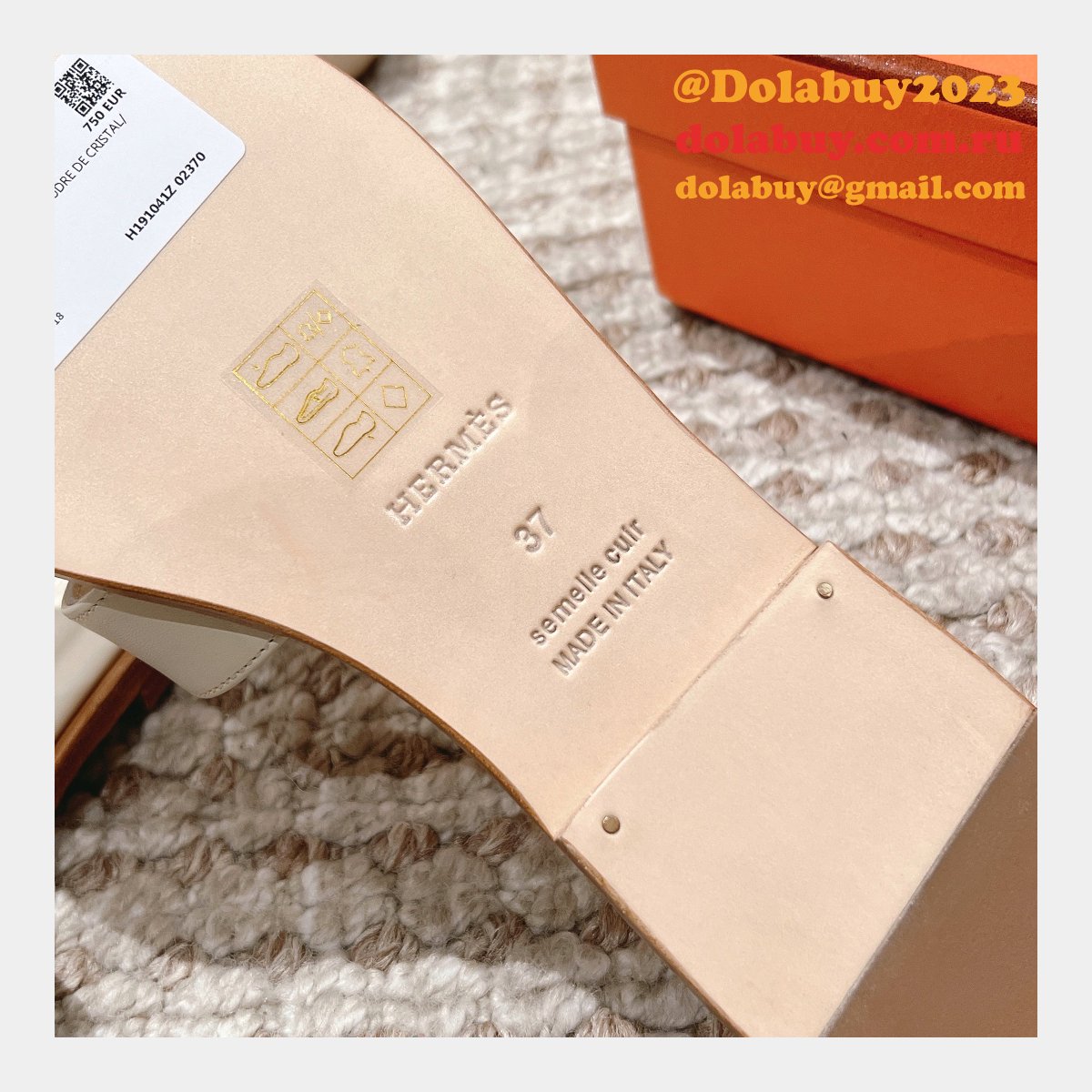 Top Quality hermes Oran sandal 2024