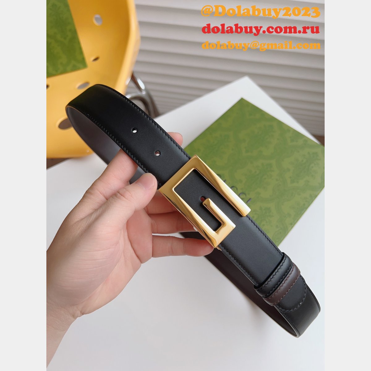 replica high quality 3.5cm G*u*i 7 star belt