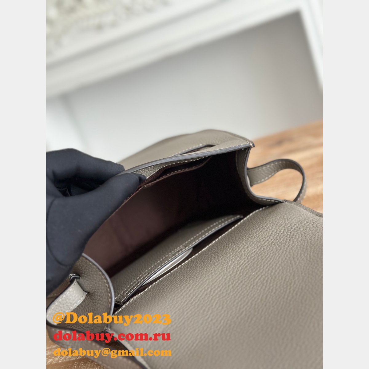 Top Quality Chloe Marcie Cowhide 1:1 Mirror Handbag