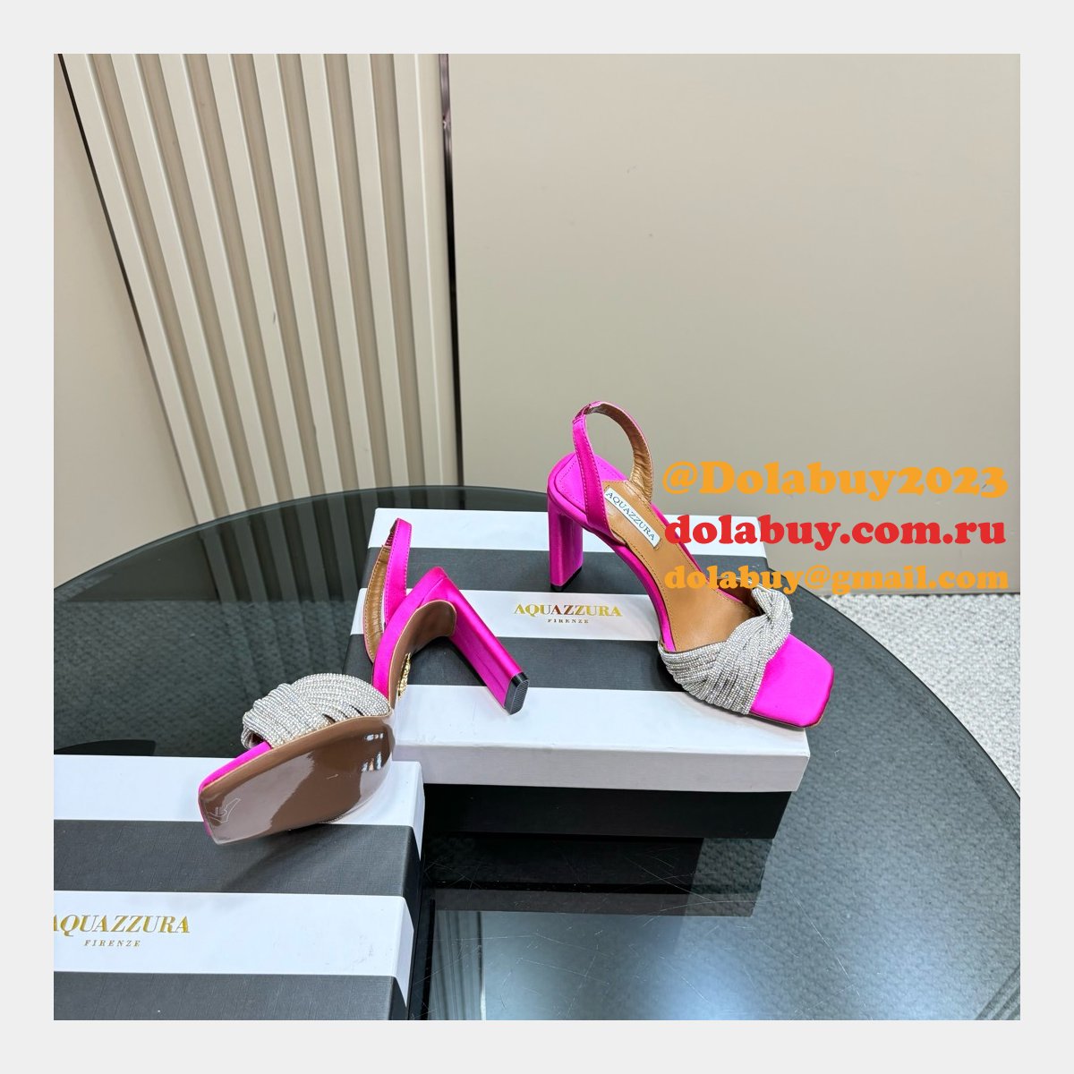 Luxury Best Aquazzura High-heeled Sandals 10CM