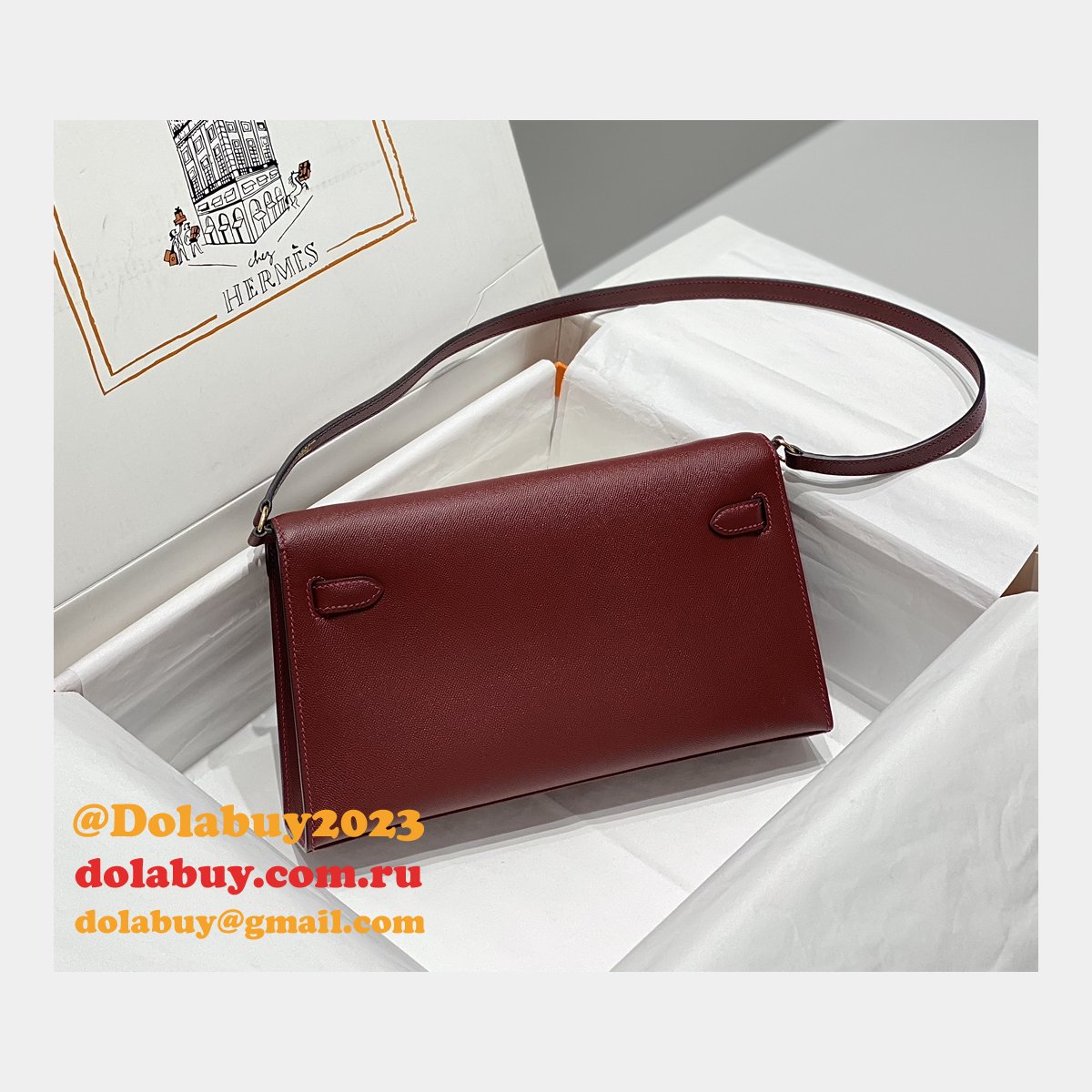 Luxury hermes kelly elan Customized Madame BAG