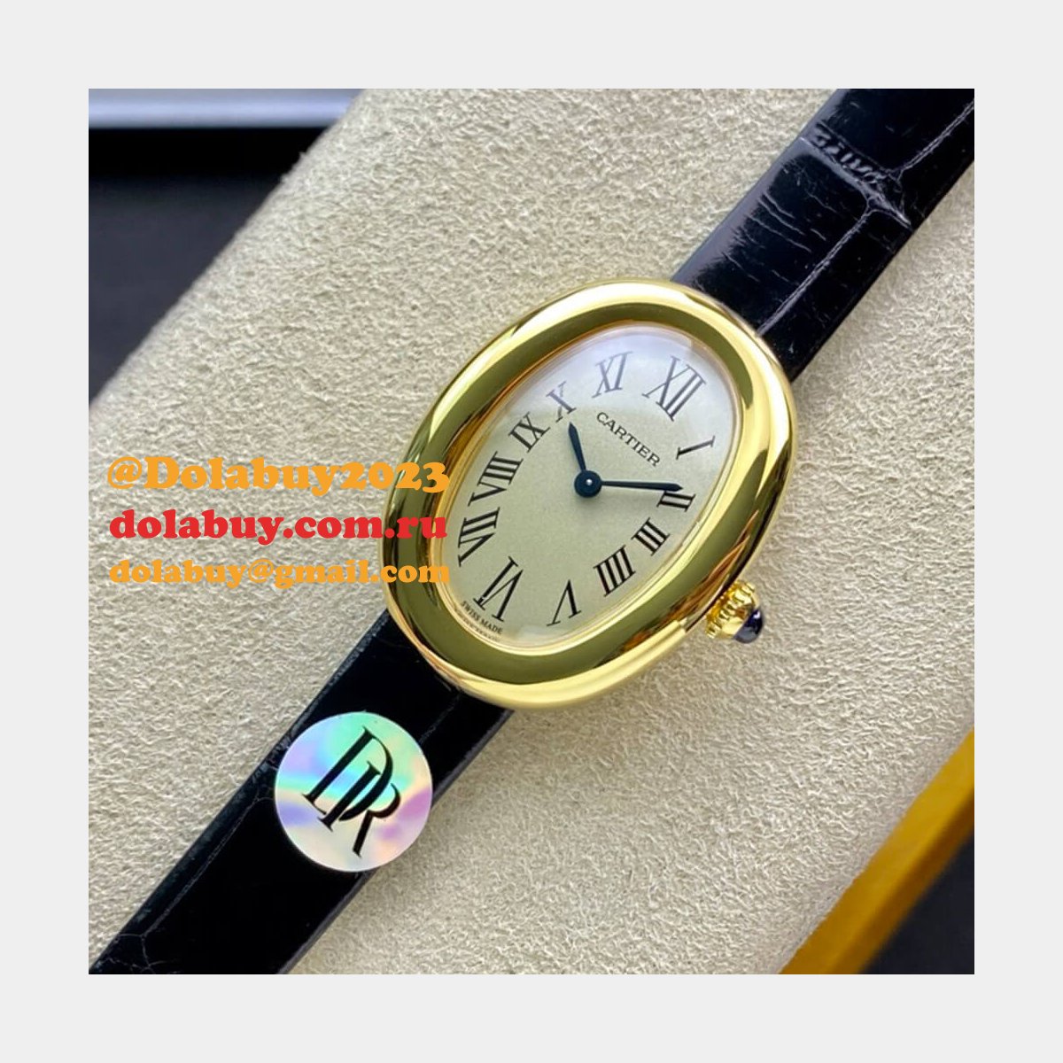 Cartier Small Baignoire watch