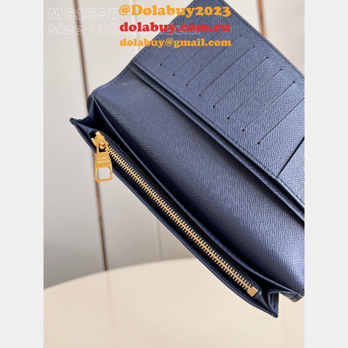 Designer Inspired M61697 Brazza Wallet Louis Vuitton Bag