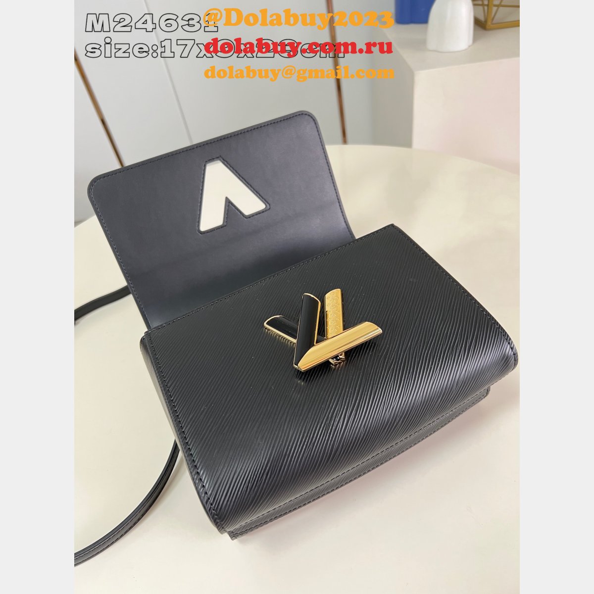 Louis Vuitton Twist Inspired Epi M24631/M24630 High Bag