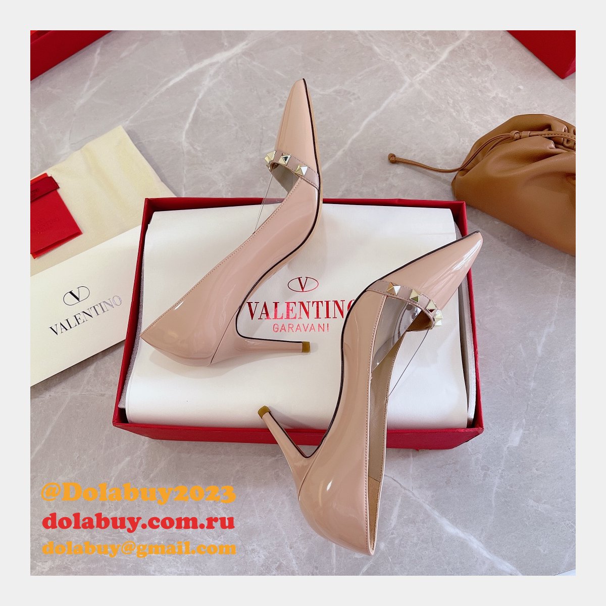 Top Quality Valentino Designer High heel SHOES