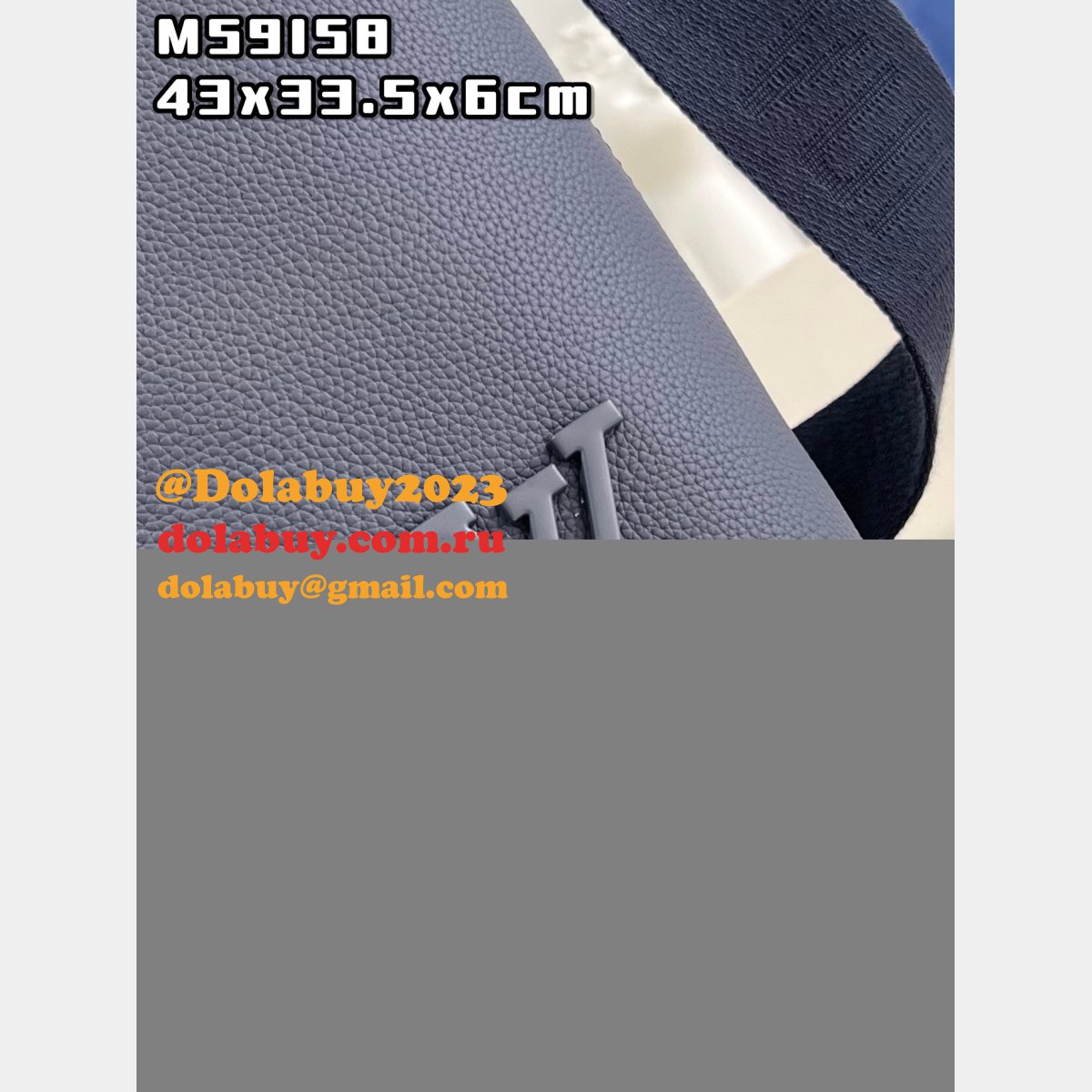 Cheap Wholesale Replicas Louis Vuitton M59158 Lock It Tote LV Aerogram