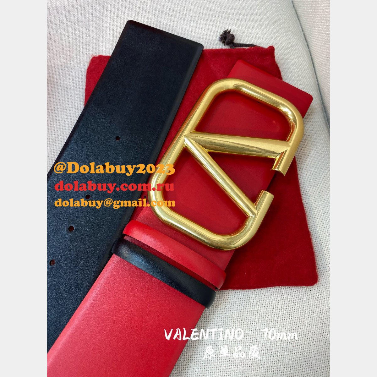 High Quality Valentino AAA Quality Fake Belts For Women