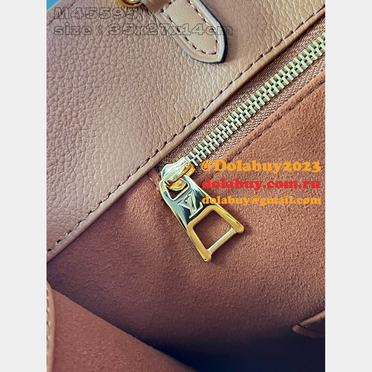 Designer Louis Vuitton Inspired Tote M12775 Onthego UK Bag