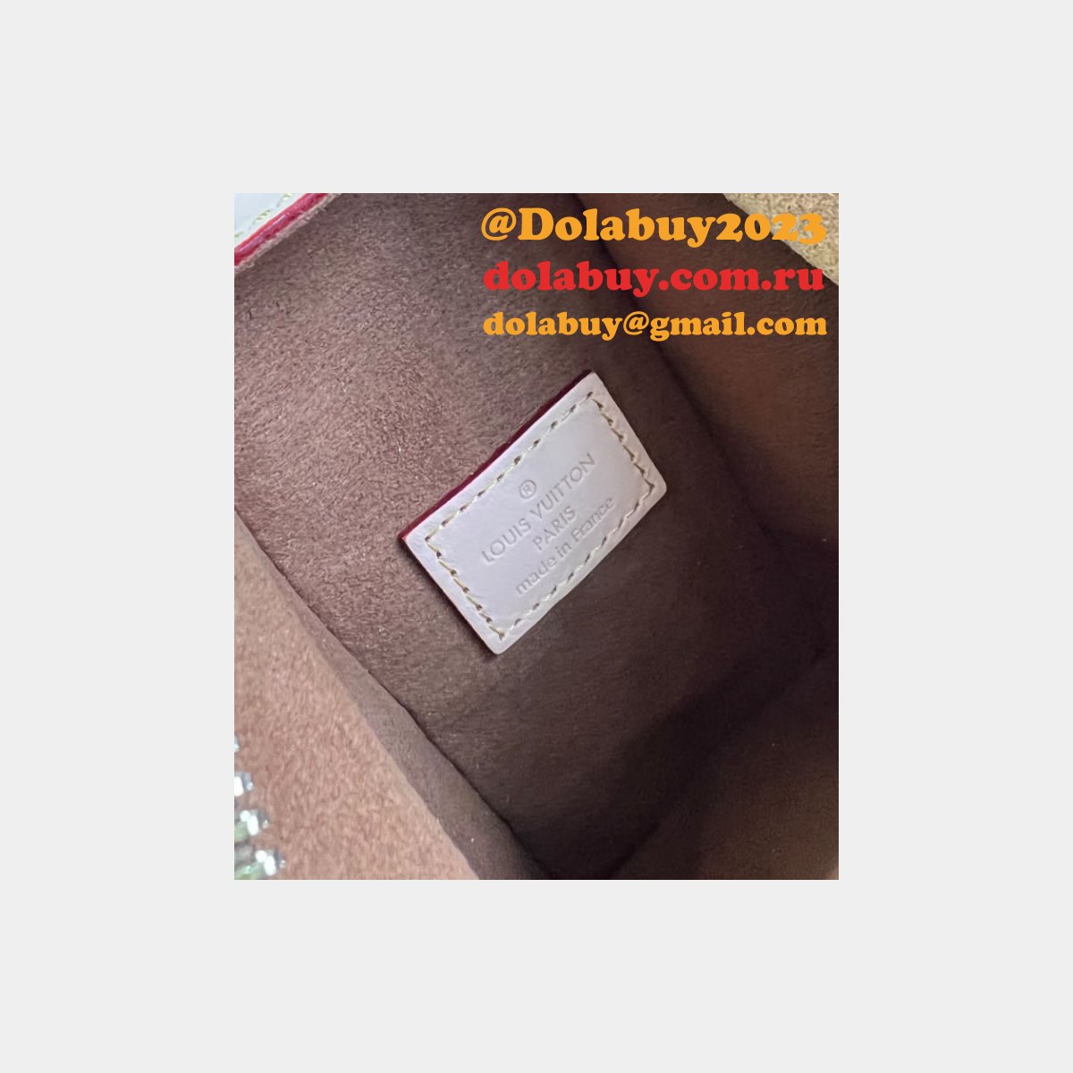 Side Trunk MM Knockoff Monogram Canvas M47085 Louis Vuitton Bag