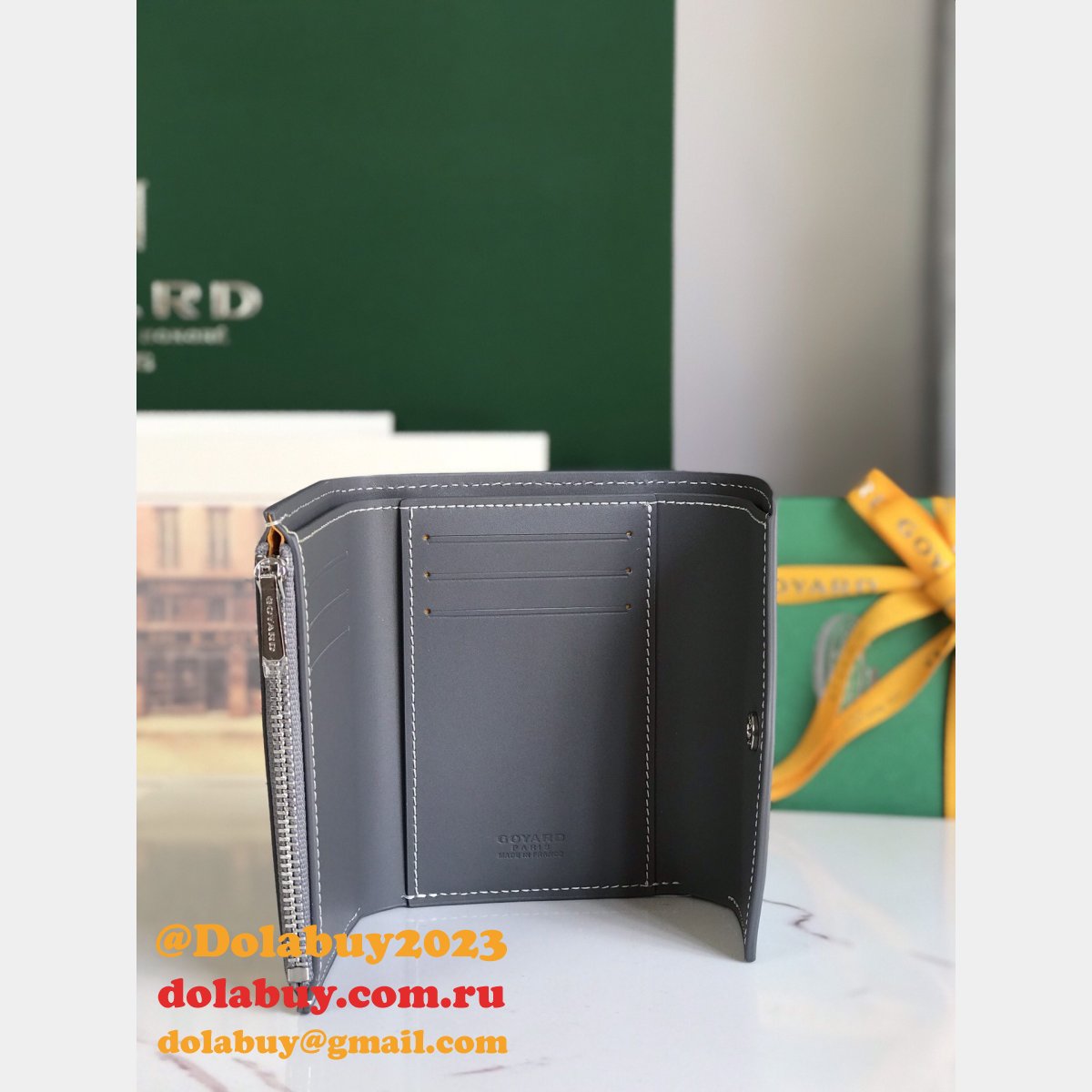 Top Quality Goyardine  Saint-Gabriel wallet