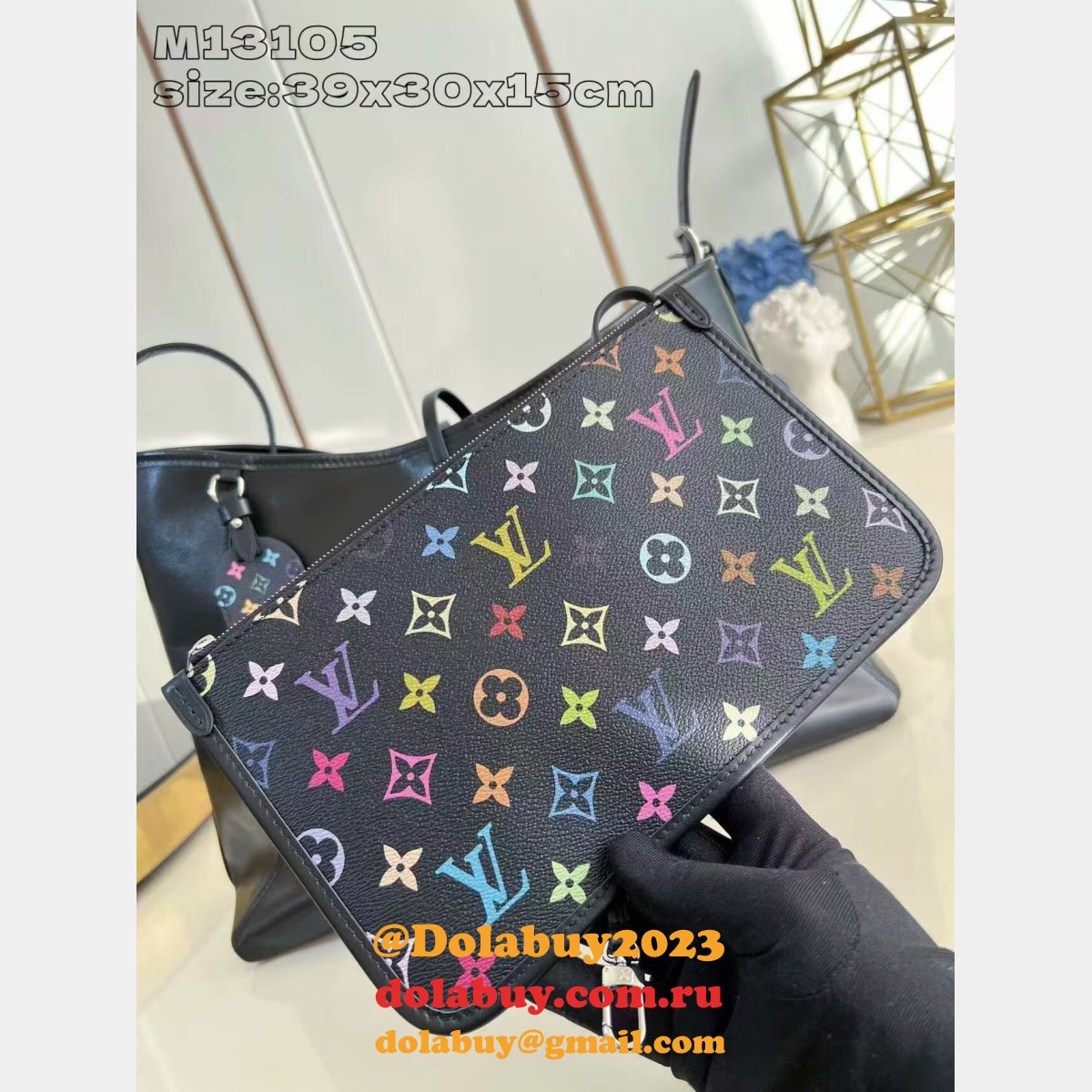 Fashion Louis Vuitton Fake Vibe CarryAll Cargo M25143 Bag