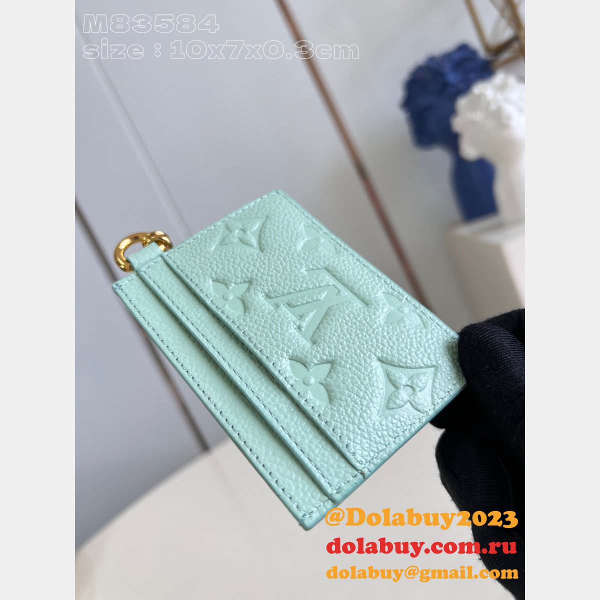 LV Charms Card Holder Replica M83584/M83690 Zippy Coin Purse