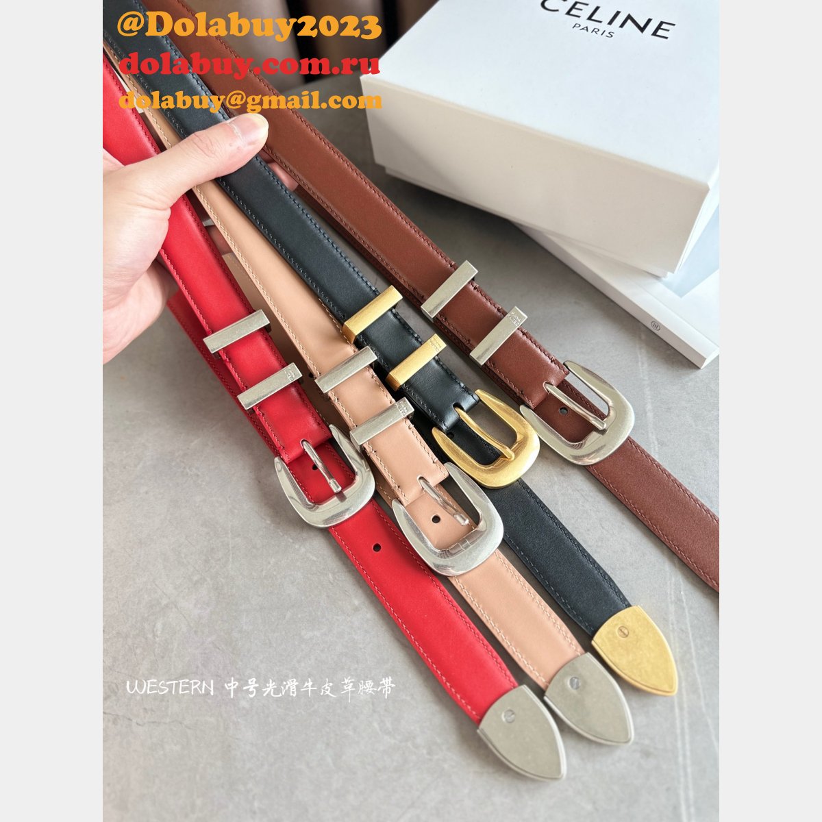 Wholesale Perfect CELINE 25MM Best belt