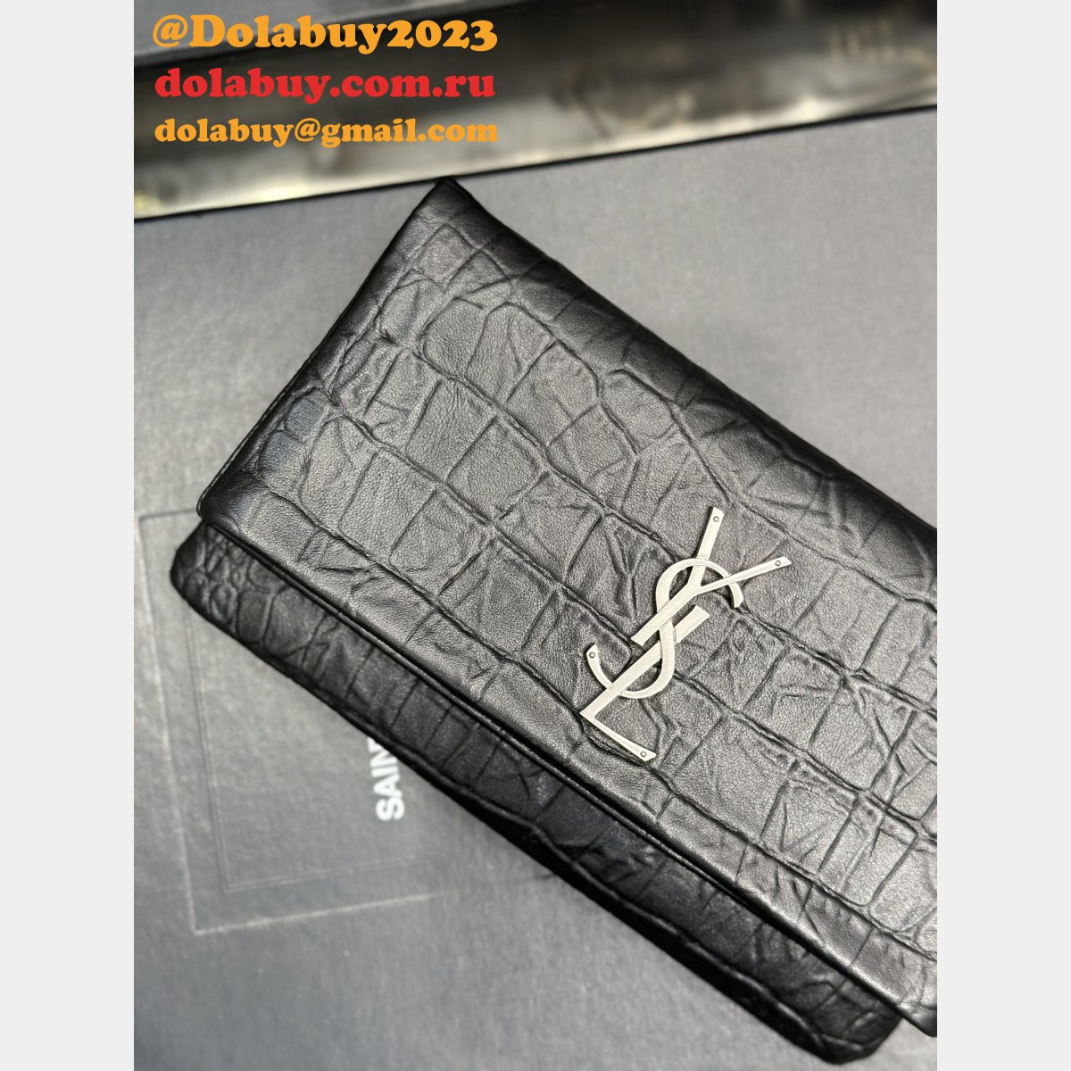Best Replica YSL Designer Saint Laurent 738821 Clutches Bag