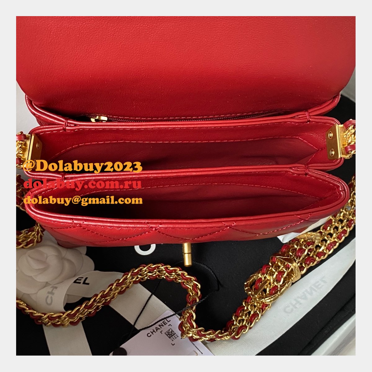 Designer Perfect AS3984 Matelasse Flap Replica Bag