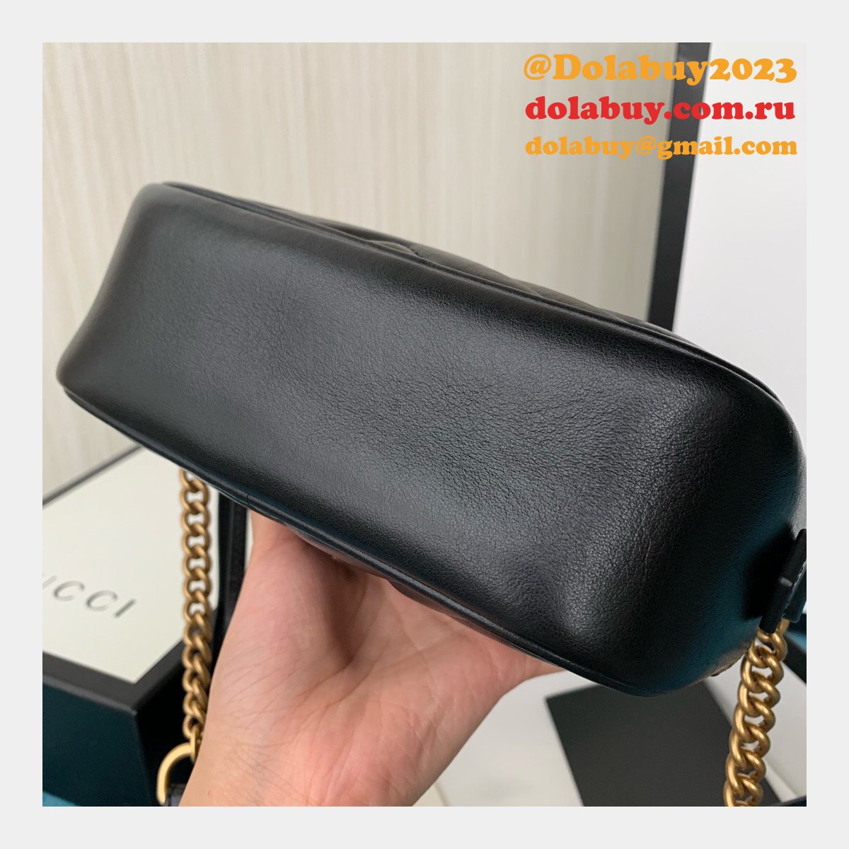 G*u*i replica gg marmont matelassé mini 448065 bag