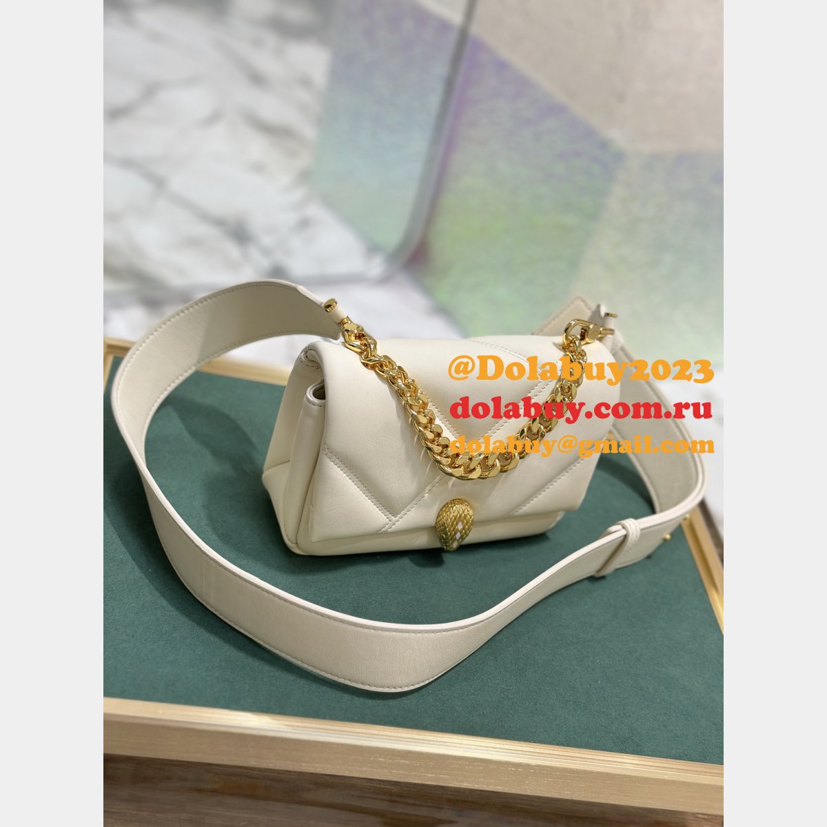 Serpenti Cabochon Bvlgari 291085/291088/291223 Bottega Veneta Fake Bag