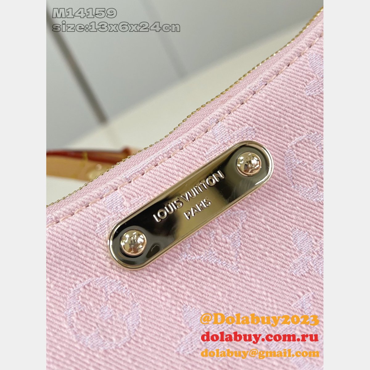 Pink New Liv Pochette Bag M14159 Fake Louis Vuitton AAA+