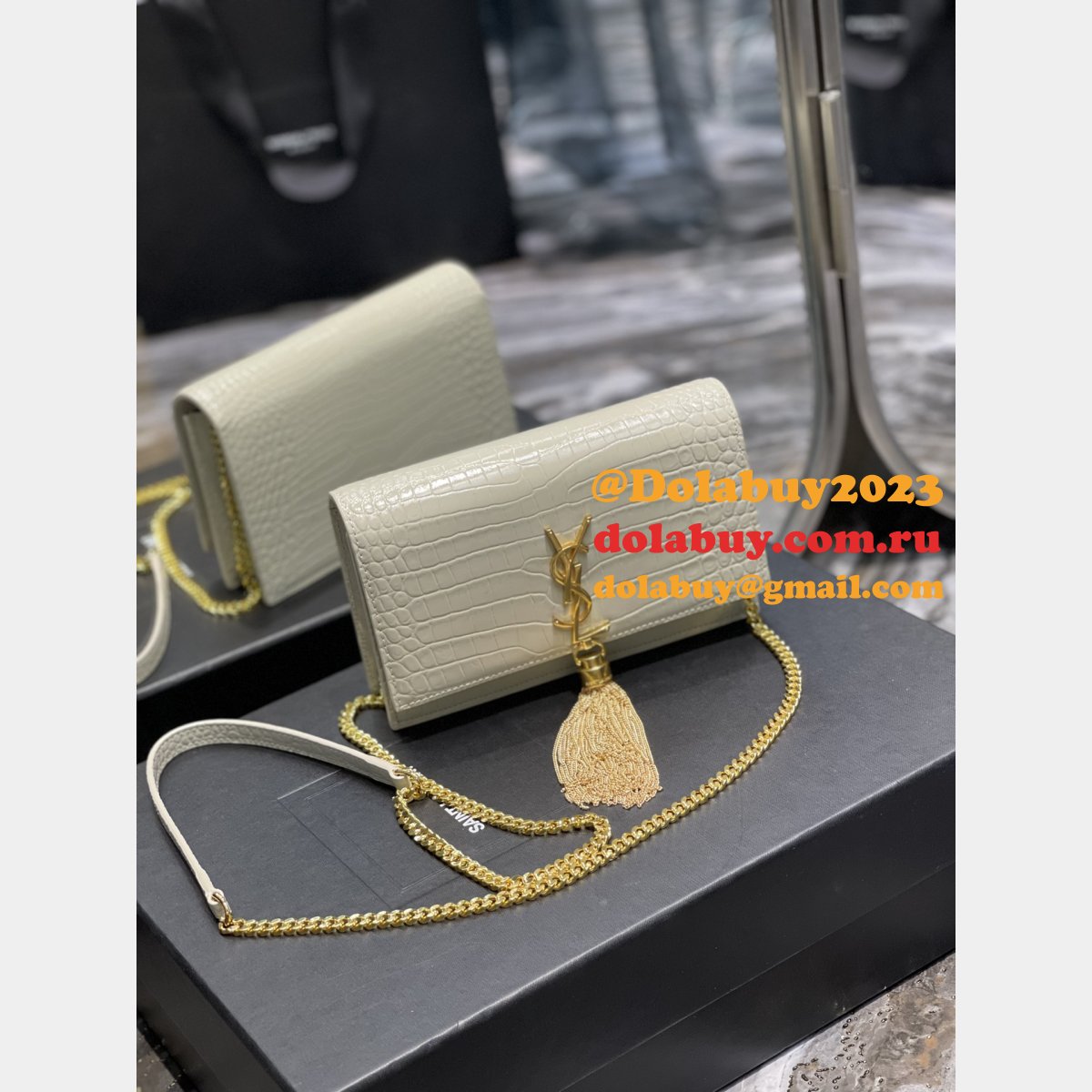 Replica UK YSL Kate Monogram 452159 Tassel Bags For Sale