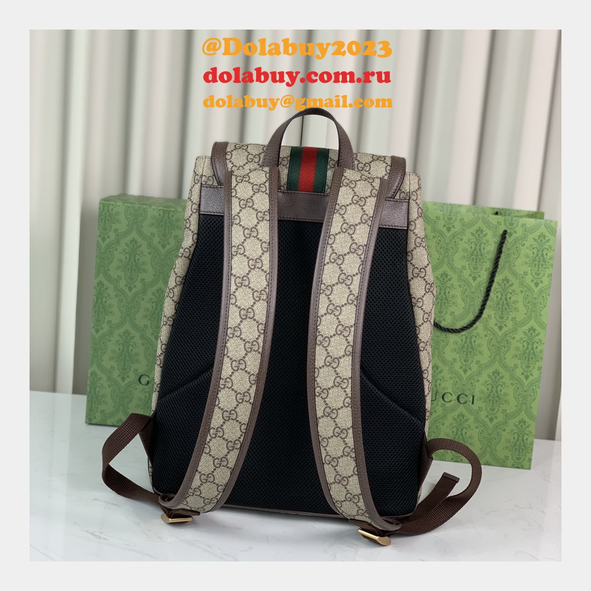 luxury G*u*i ophidia gg backpack 792114