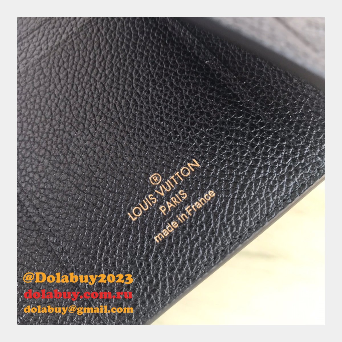 Replica Victorine Wallet Monogram Empreinte Leather M64060