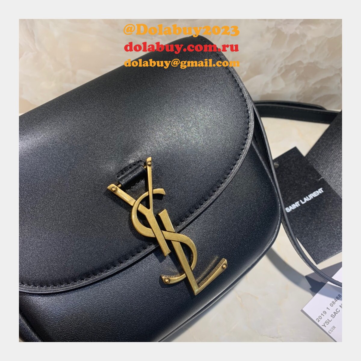 YSL Luxury Kaia small satchel 619740 smooth leather