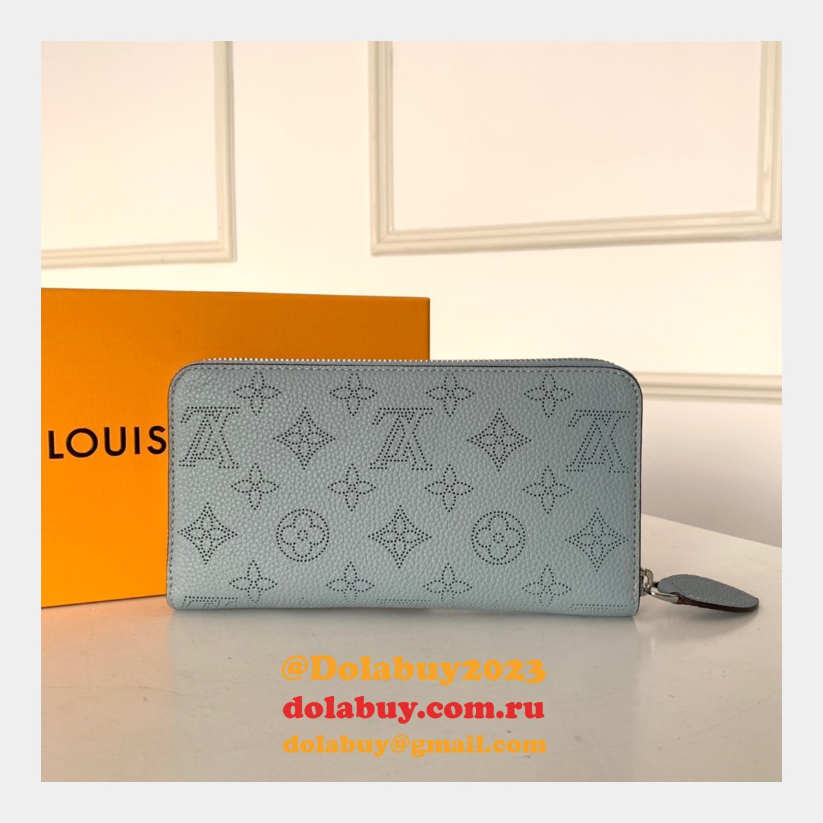 Louis Vuitton M61867 Fake Zippy Wallet Mahina Multiple Colour