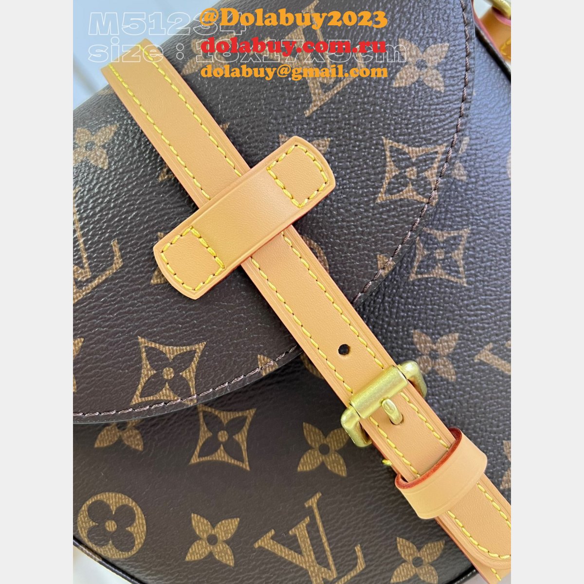 Auth Replica Louis Vuitton 1:1 High Quality Monogram Chantilly M51233 Shoulder