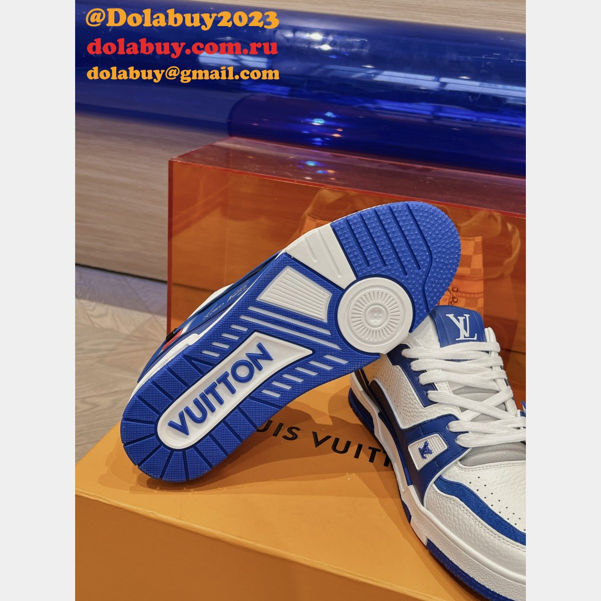 High Quality Replica US Louis Vuitton Trainer Sneaker Shoes