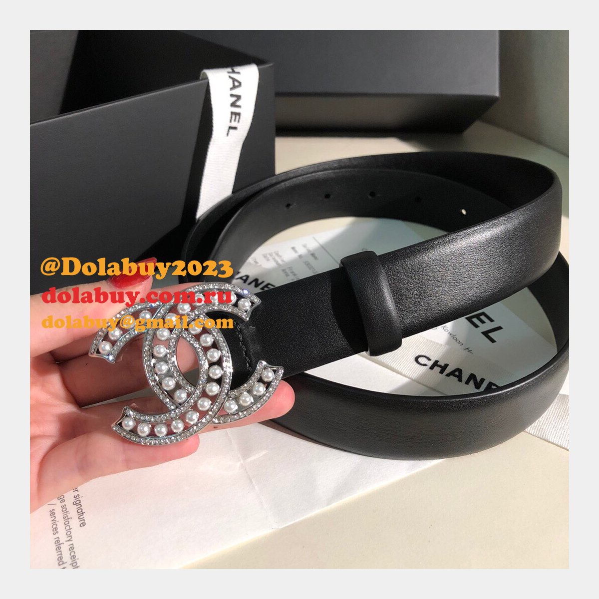 7 Star Knockoff CC BELT 30MM Top Quality