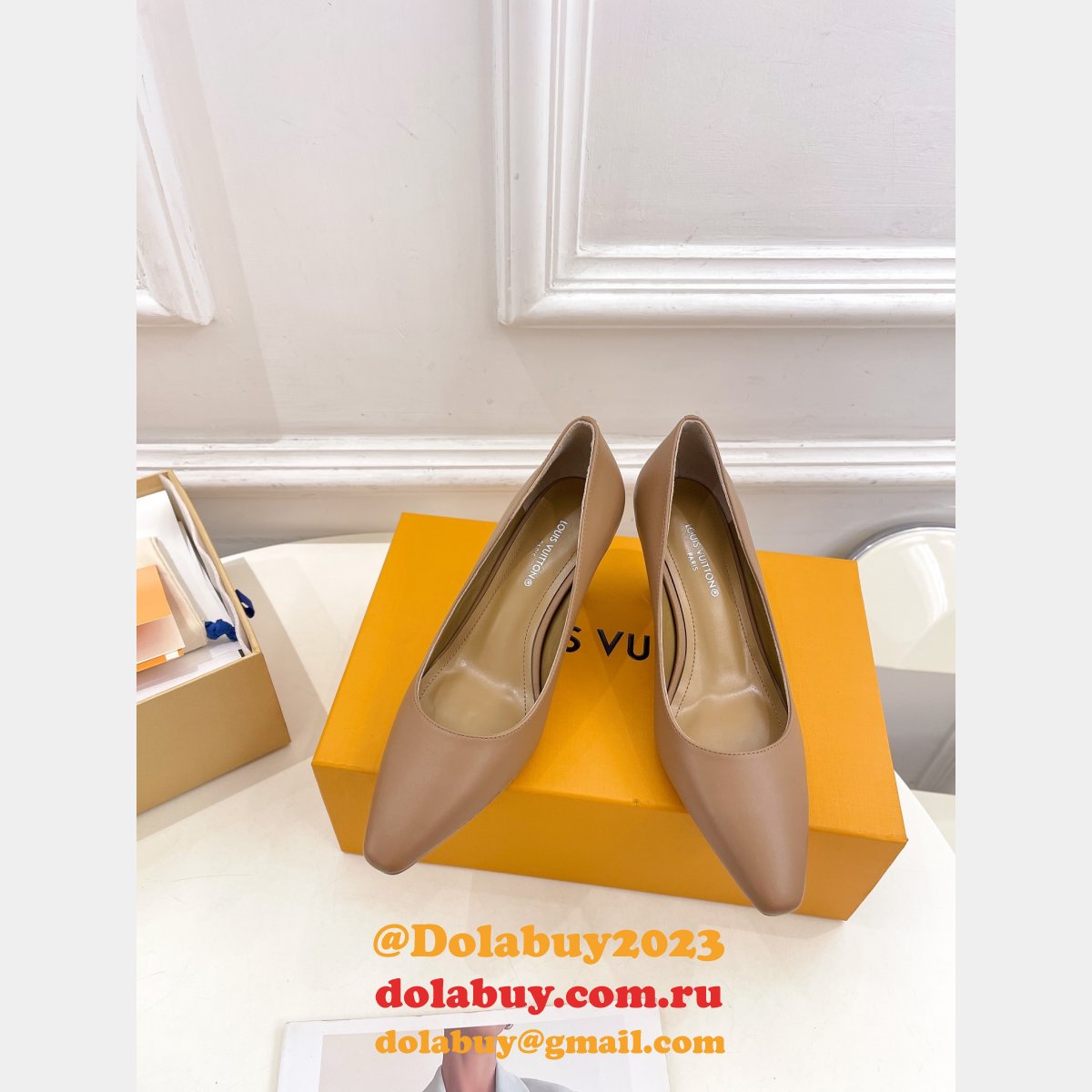 Cherie Heel High quality Louis Vuitton Replica Shoes