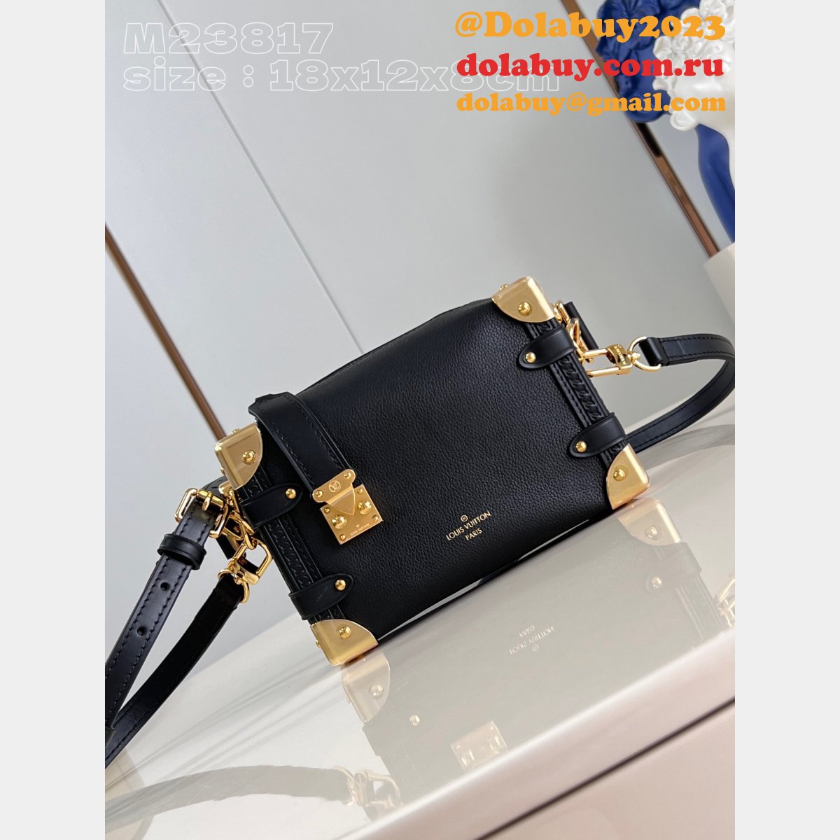 Copy M25160 & M25067 & M23817 Side Trunk MM H27 Copy Designer Louis Vuitton Bag