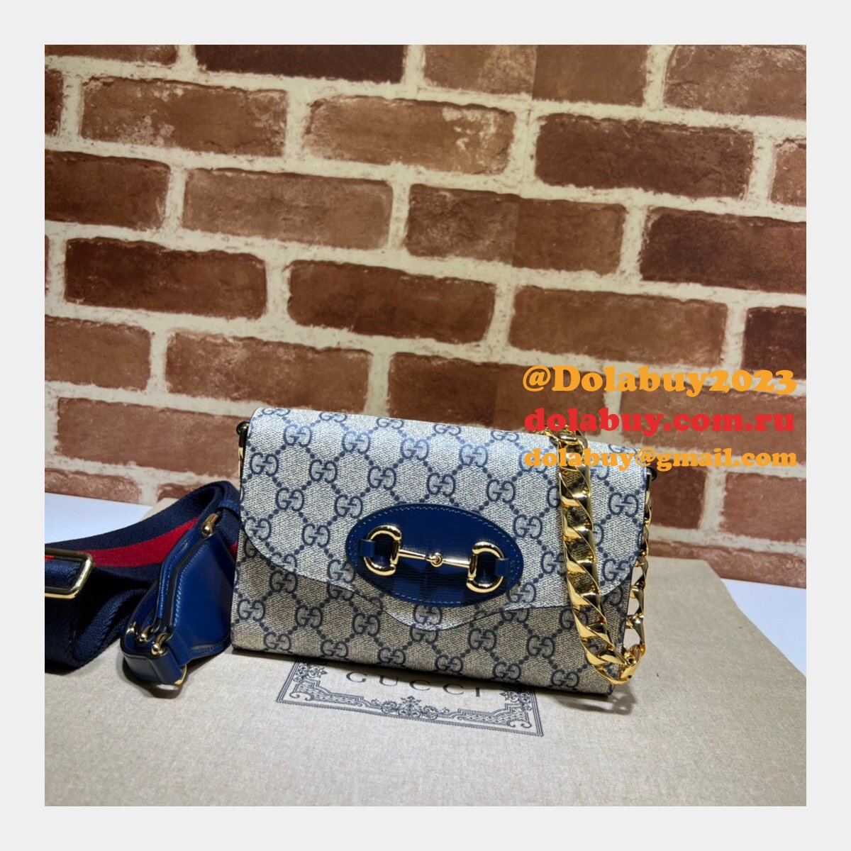 G*u*i designer horsebit 1955 crossbody women best 724713 bag