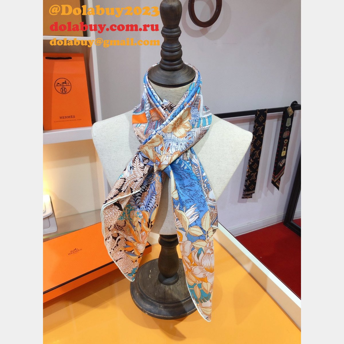 Top Quality Hermes Fake Scarves & Wraps for Women