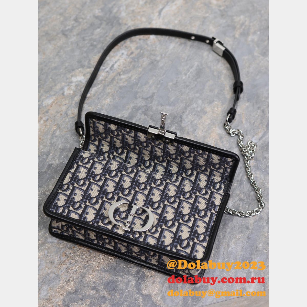 7 Star Dior 30 Montaigne East-West Chain Bag