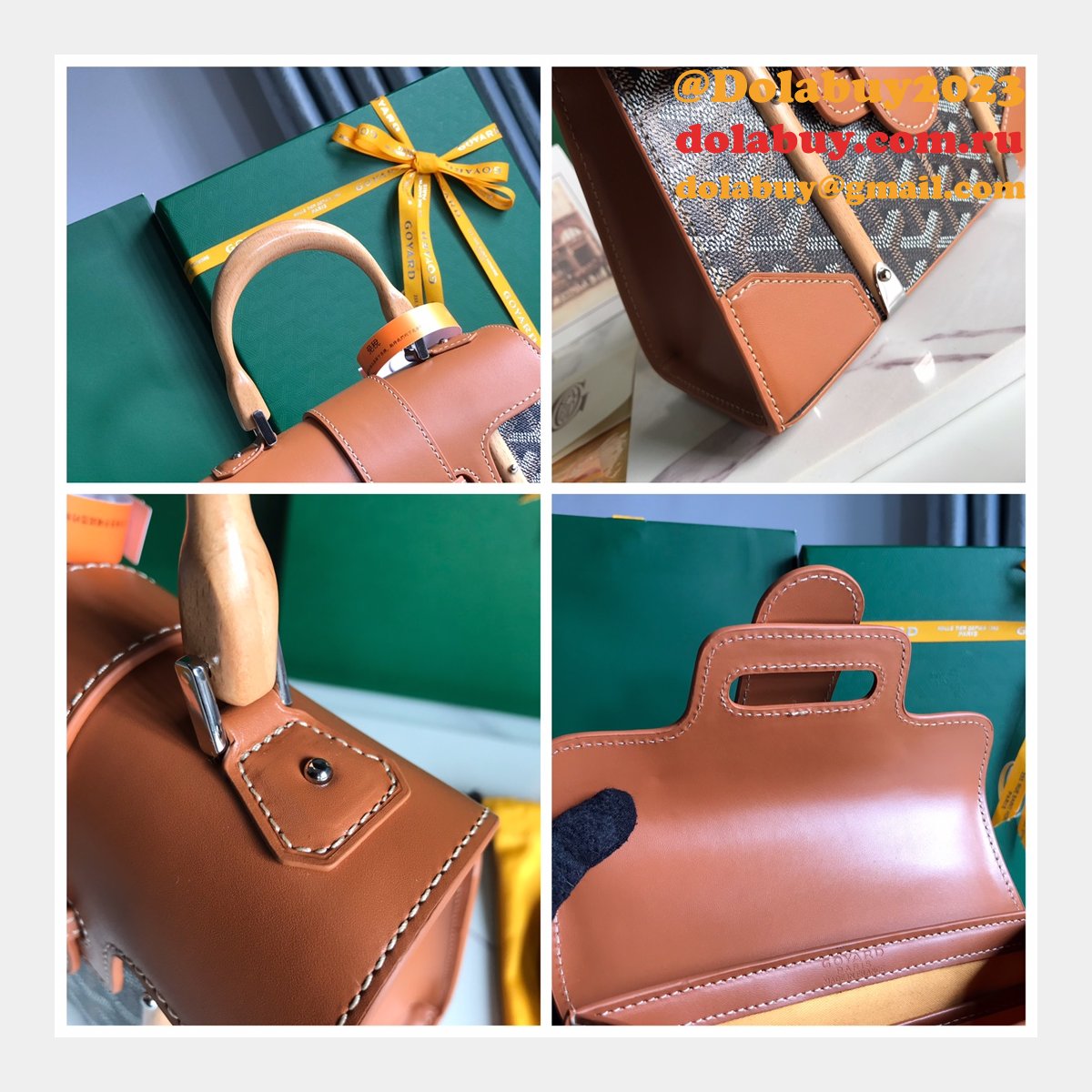 Goyard Best Quality Fake Saïgon 020192 Replica Bags Store