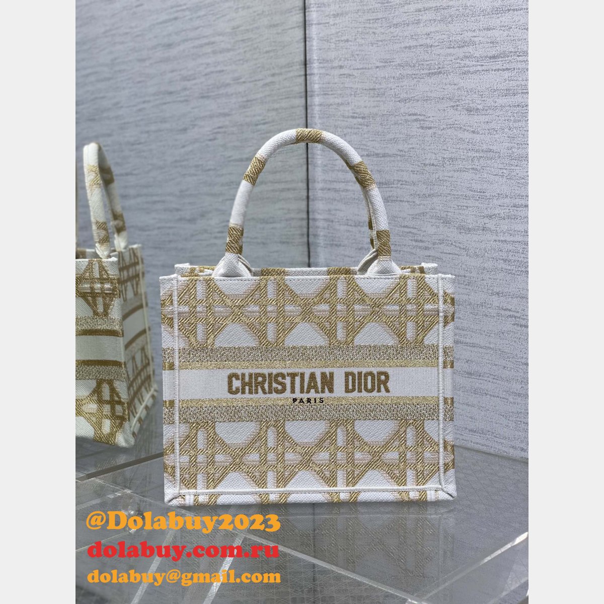 Replica Christian Dior CD Book Tote Inspired Best 1:1 Bag
