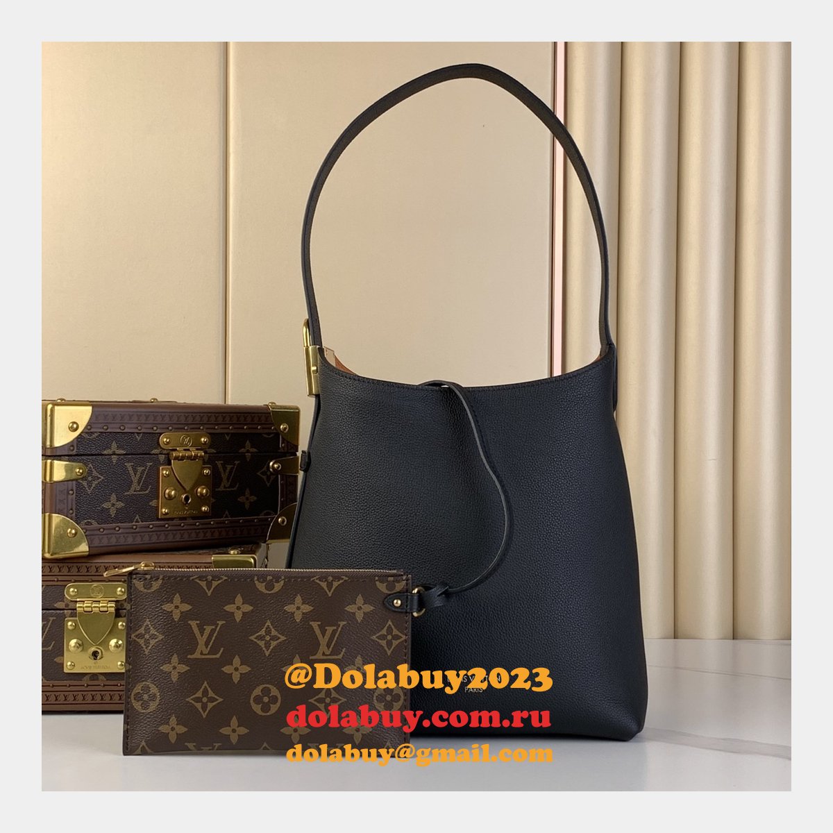 Fashion Low Key Hobo M25352/M25354 Knockoff Louis Vuitton Bag