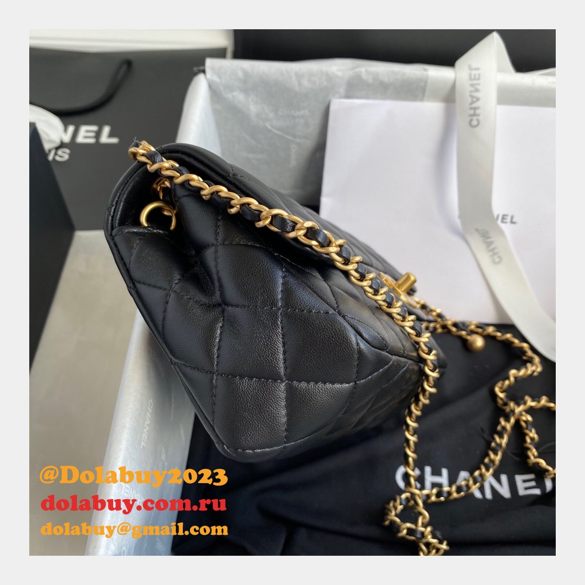 CC Replica Flap Bags 20CM AS1787 Top Handle