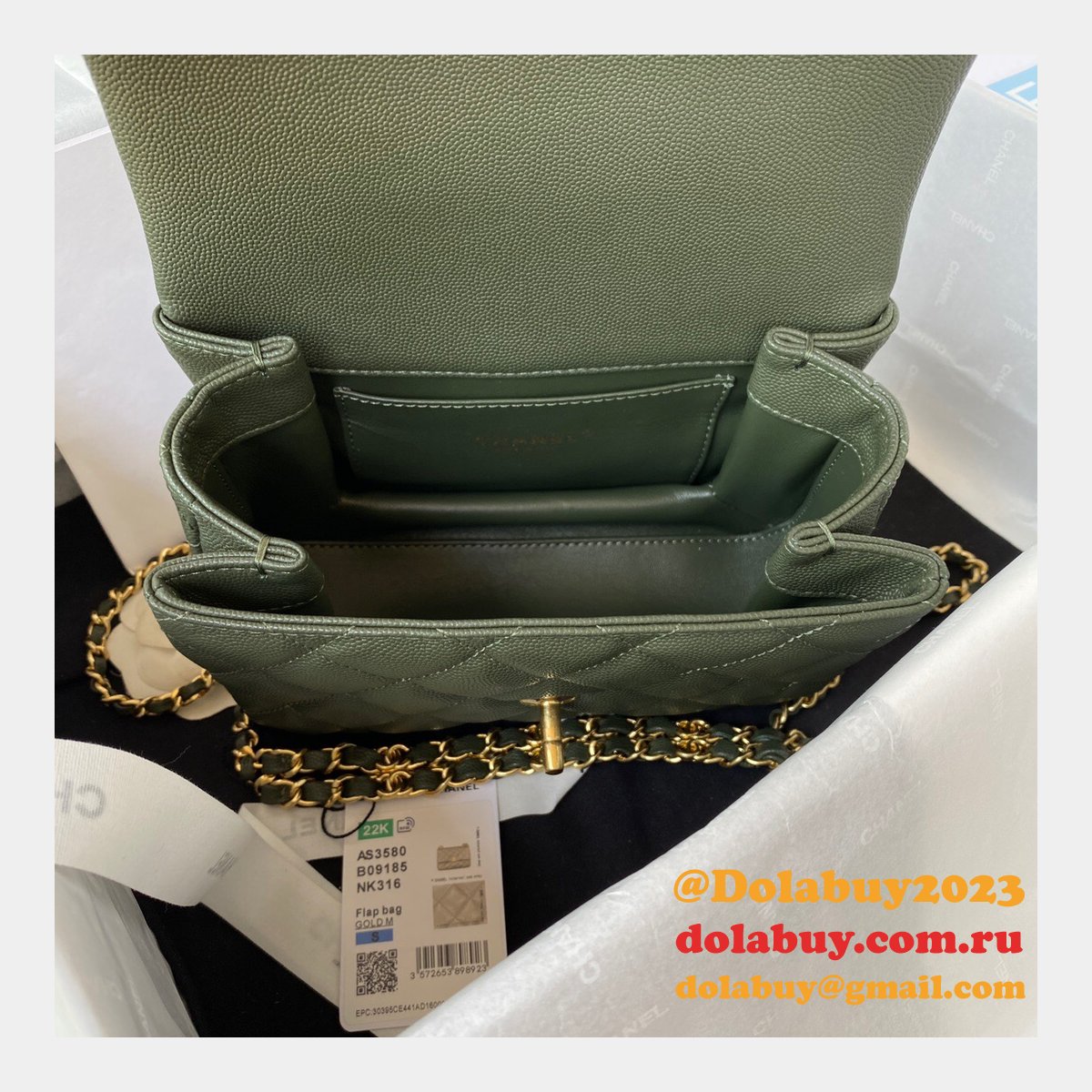 Classic Flap High Quality AS3580 Replica Bag Online Sale