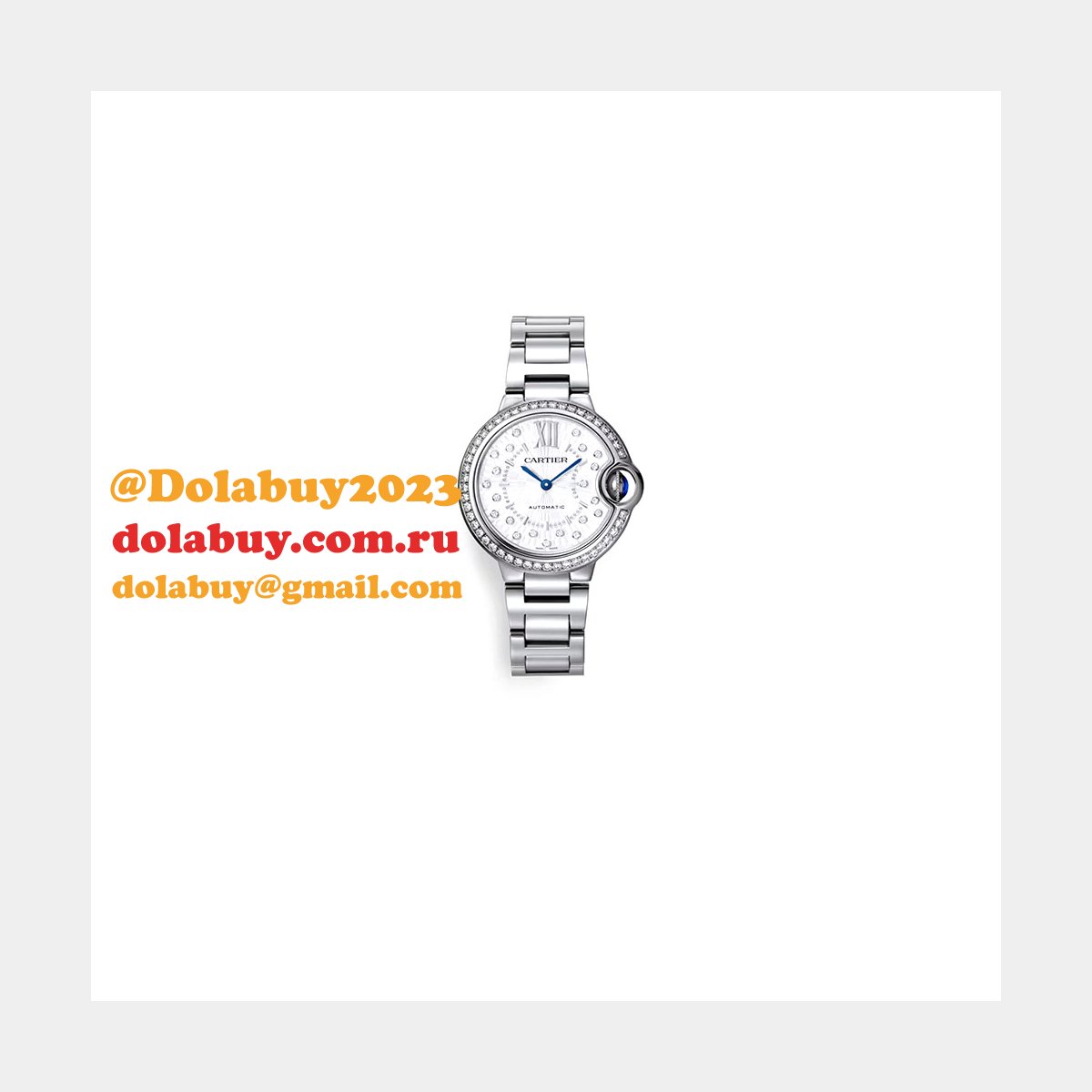 Cartier 33mm Ballon Bleu de Cartier watch