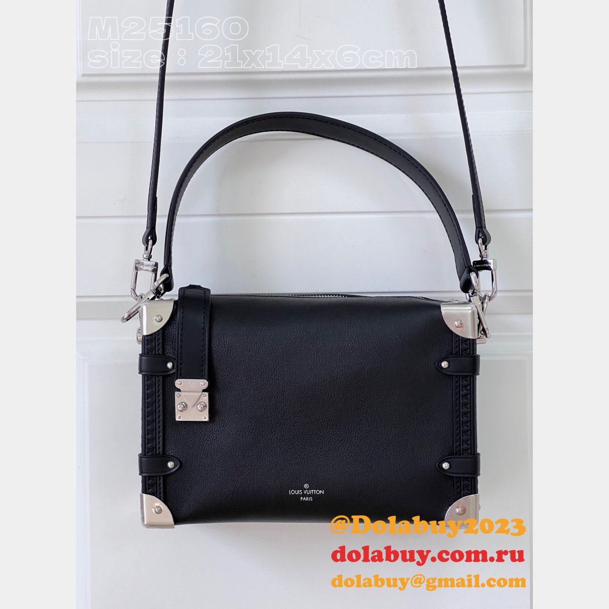 Copy M25160 & M25067 & M23817 Side Trunk MM H27 Copy Designer Louis Vuitton Bag