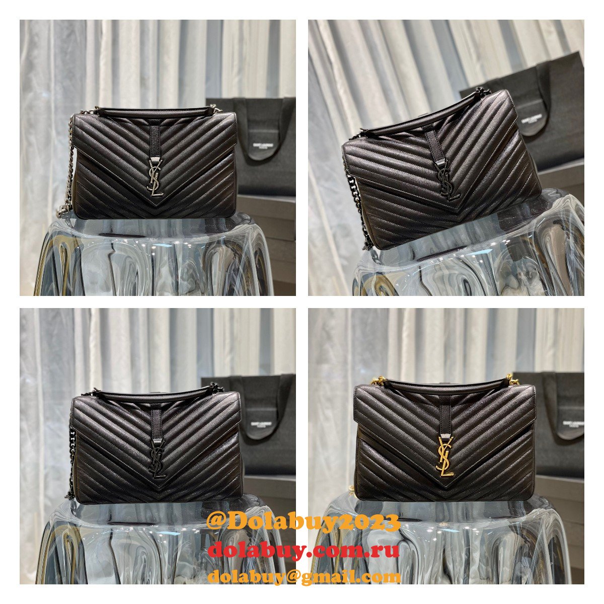 Wholesale Saint Laurent Replica College 487212 Shoulder Bag