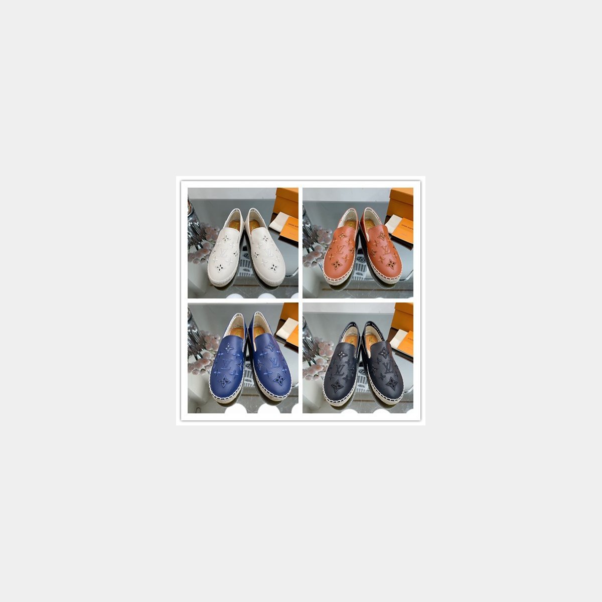 Inspired LOUIS VUITTON S FASHION ESPADRILLES men shoes