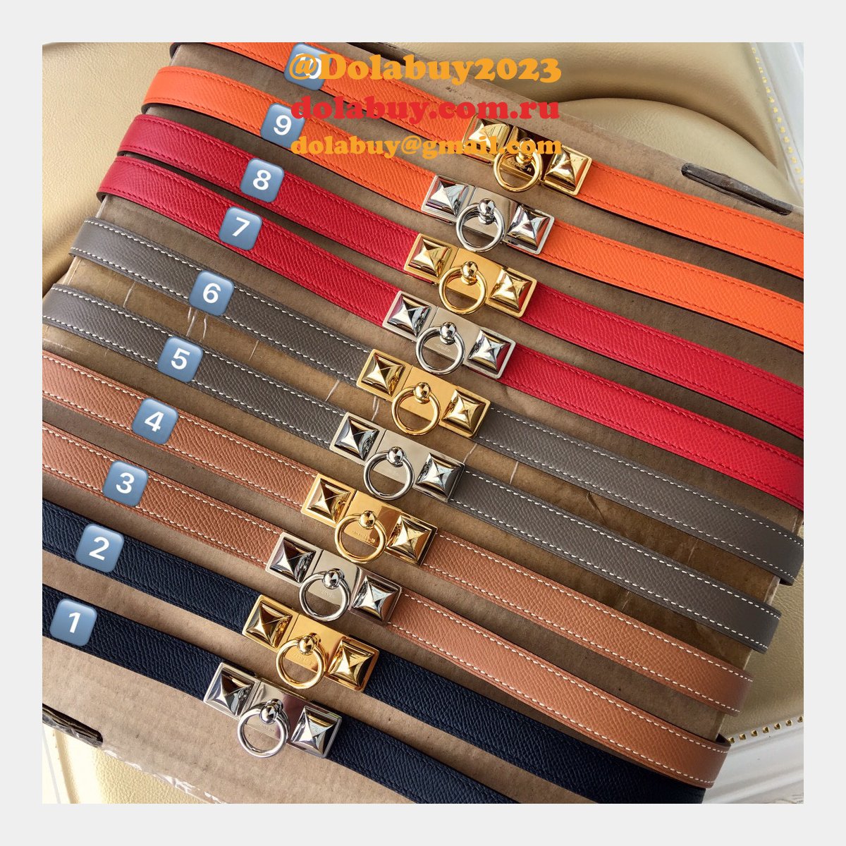 Hermes Kelly 17mm Belt Counter Quality Replica bag