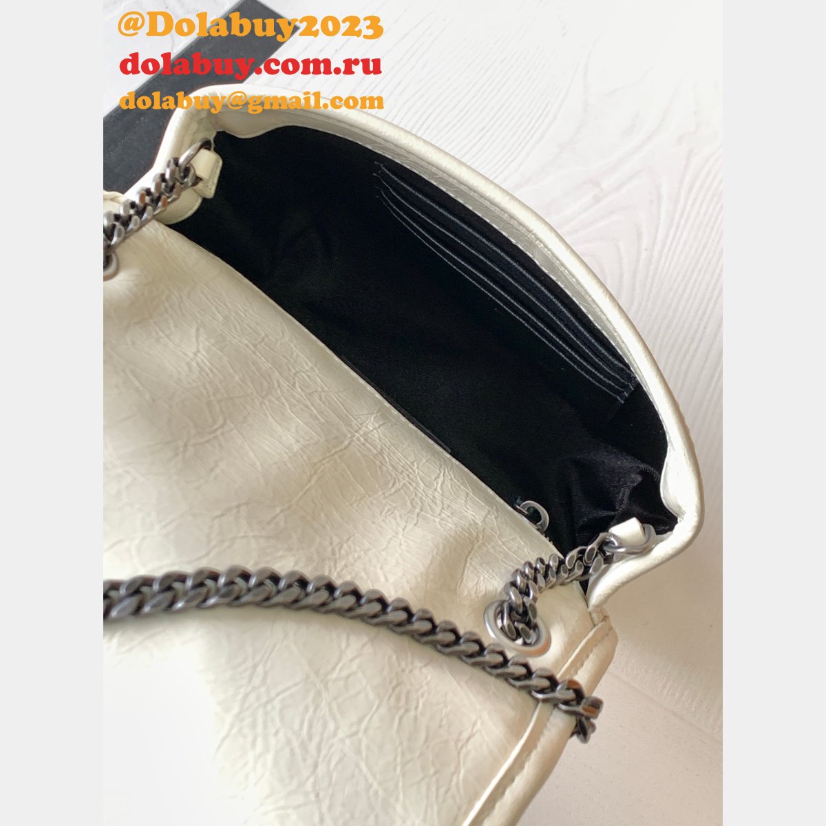 Fashion SAINT LAURENT niki chain wallet mini bag 583103