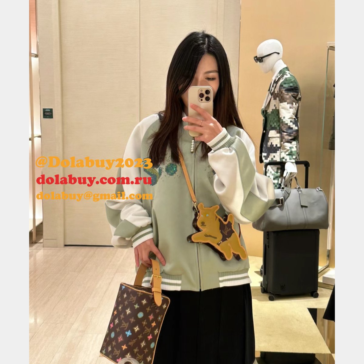 Louis Vuitton Designer Locker Dopp Kit Monogram Craggy Men M47069 Tyler Bag