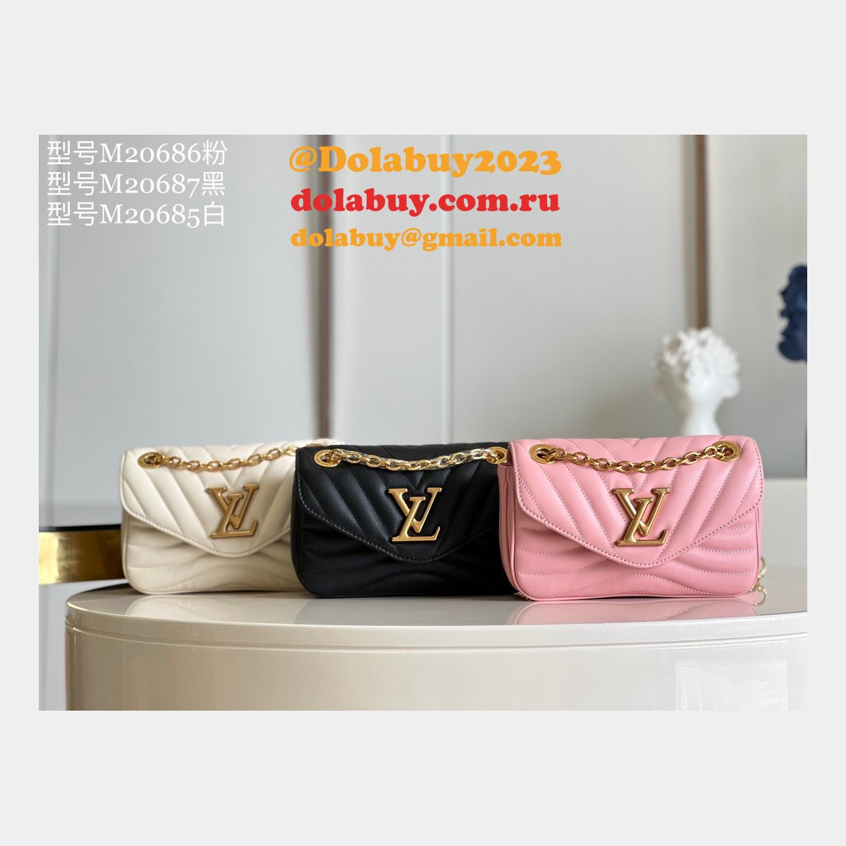 Louis Vuitton Cheap M20687 New Wave Chain UK Bag PM H24