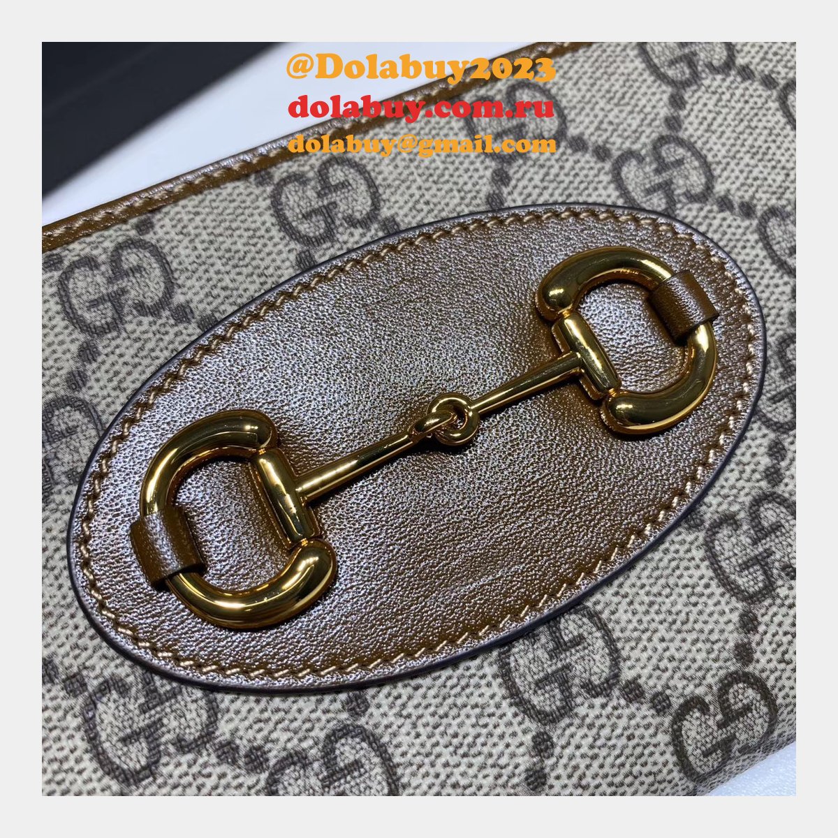 best G*u*i replica 621889  1955 horsebit zip around wallet