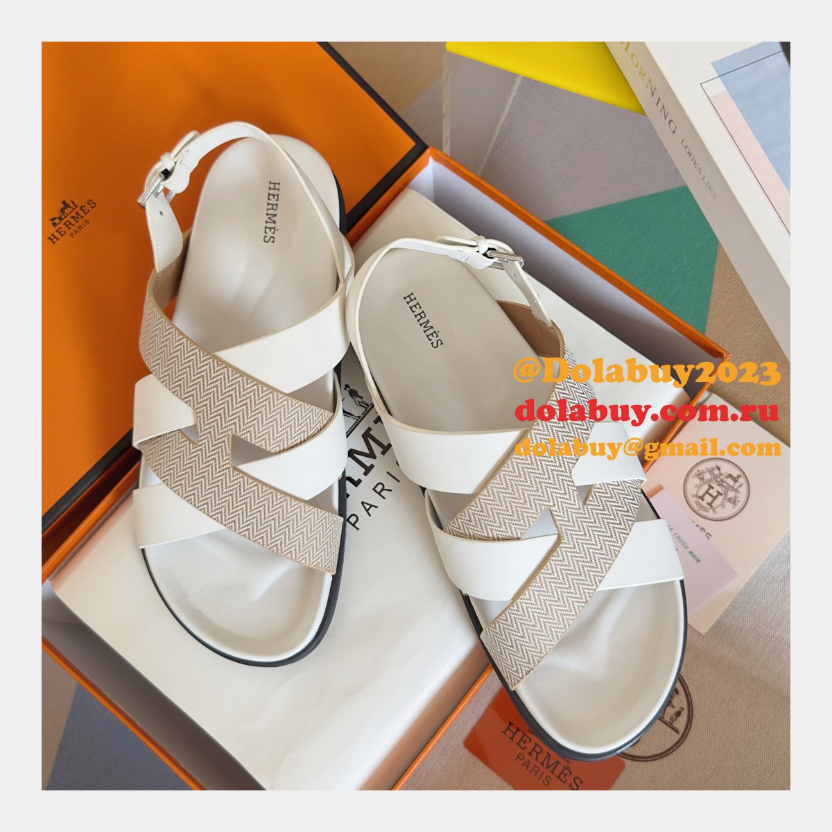 7 Star Hermes Kazimir Women Sandal